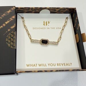 Bomb Party Untamed Gold and Black Necklace